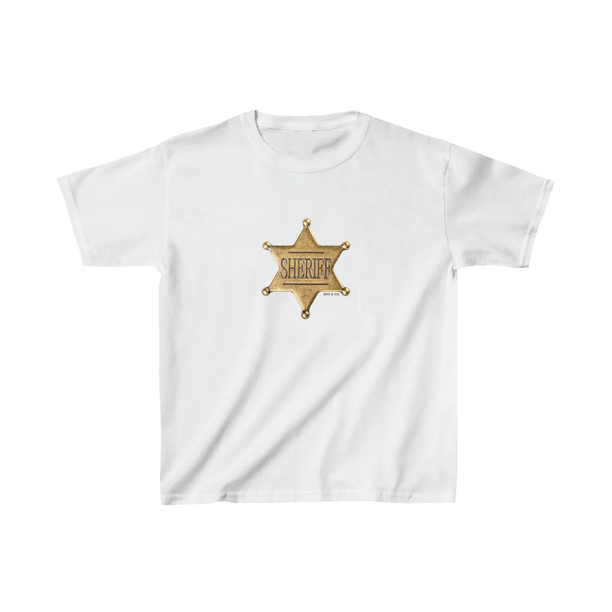 Sheriff's Badge Short-Fit Tee